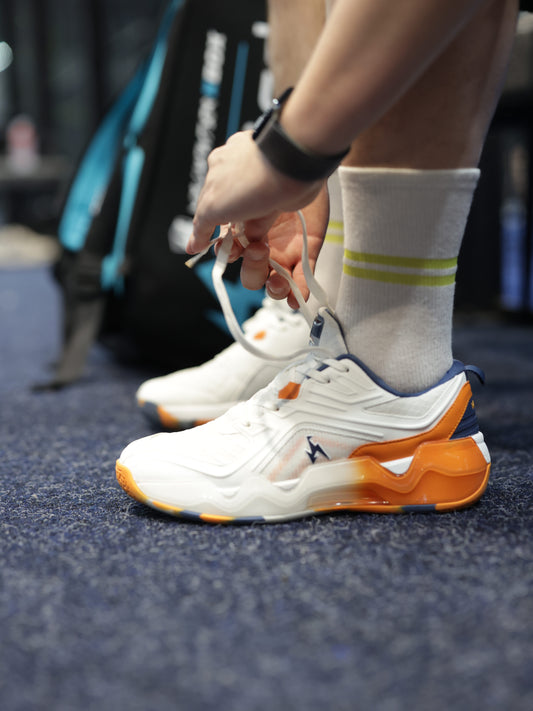 Sprint White Sports Socks