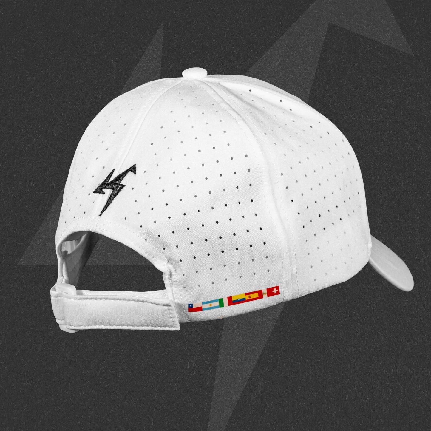 Sports White Cap โ Lightweight Performance Training Hat